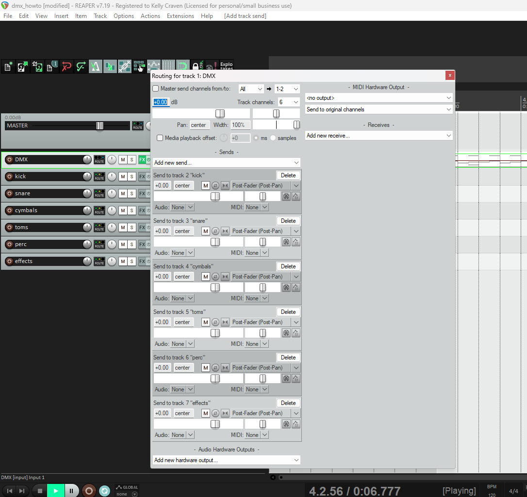 dmx vsti howto